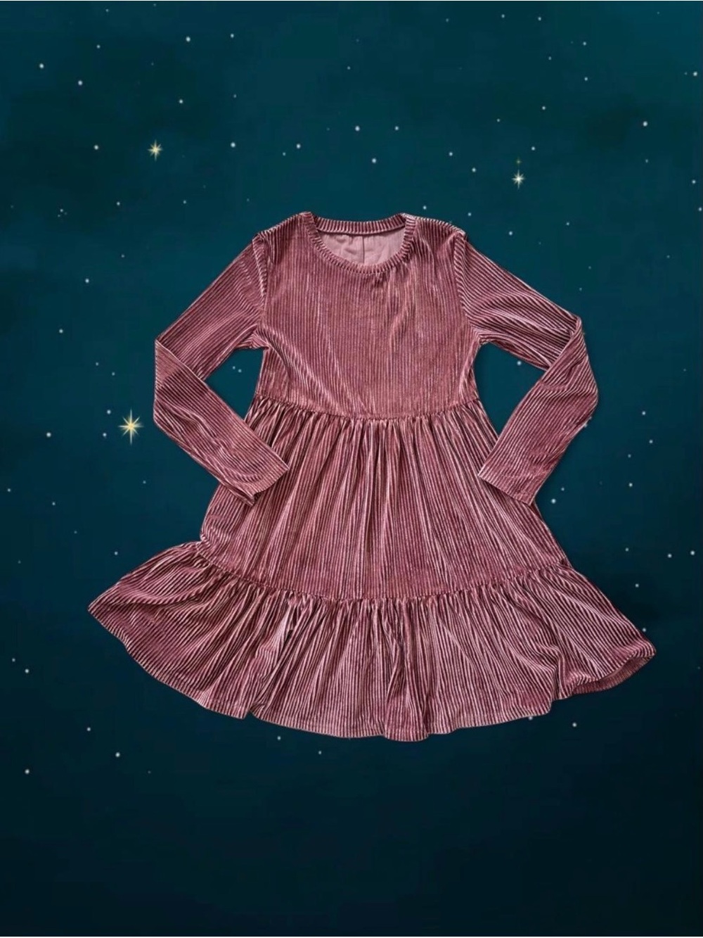 Velvet Babydoll Dress Coquette Whimsical  Medium